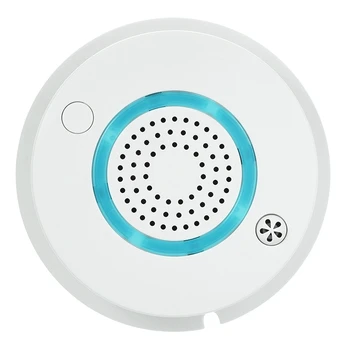 Smart WIFI Fire Smoke Temperature Sensor Wireless Alarm Detector APP Control for Home Security System
Smart WIFI Fire Smoke Temperature Sensor Wireless Alarm Detector APP Control for Home Security System
