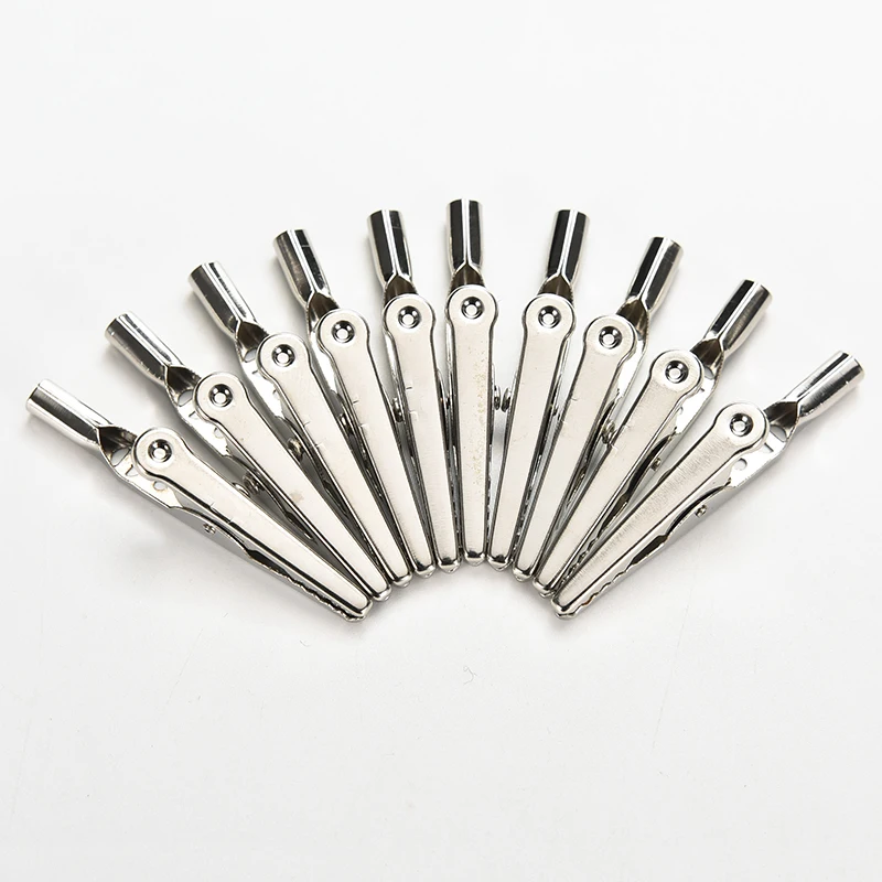 10pcs/lot Insulated Crocodile Clips Cable Lead Testing Metal Alligator Clips Clamps 51mm
10pcs/lot Insulated Crocodile Clips Cable Lead Testing Metal Alligator Clips Clamps 51mm