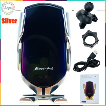 Qi Wireless Car Charger 10W Fast Charging Holder Compatible Automatic Clamping Fast Charging Phone Holder Mount For Smart Phone
Qi Wireless Car Charger 10W Fast Charging Holder Compatible Automatic Clamping Fast Charging Phone Holder Mount For Smart Phone