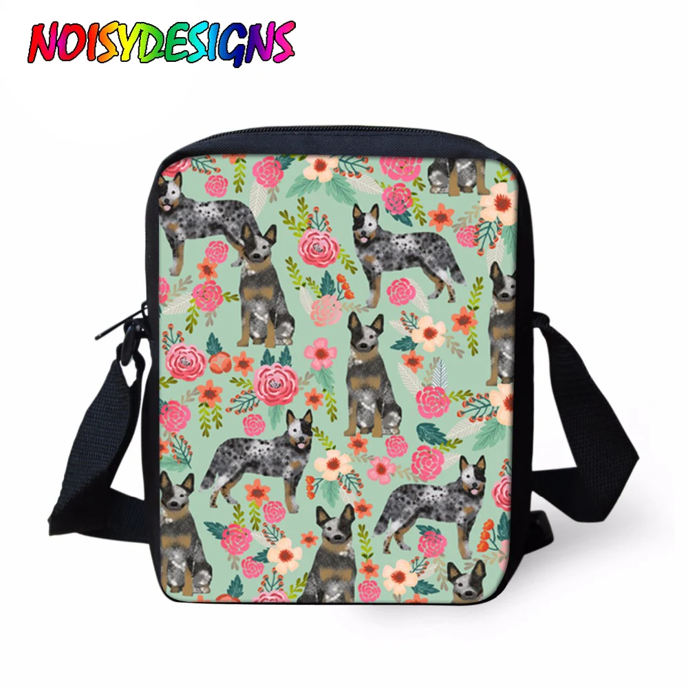 NOISYDESIGNS Messenger Bag Women Small Shoulder Bag Australian Cattle Dog Florals Cream Print Crossbody Bag for Girls sac a main
NOISYDESIGNS Messenger Bag Women Small Shoulder Bag Australian Cattle Dog Florals Cream Print Crossbody Bag for Girls sac a main