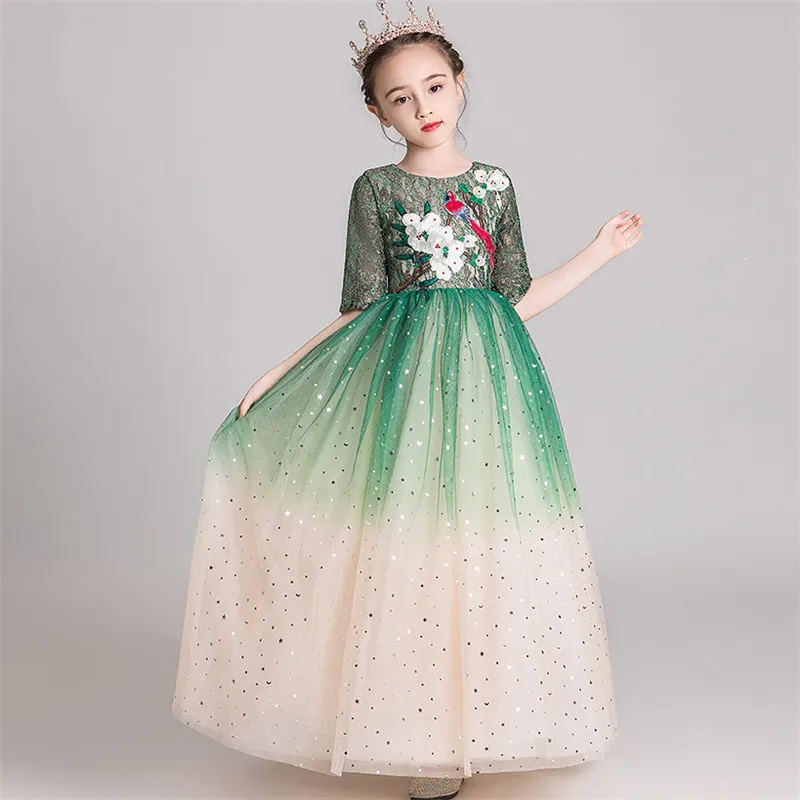 2020Autumn Spring New Kids Little Girls Embroidery Florals Model Show Catwalk Host Costumes Lace Dress Children Birthday Dresses
2020Autumn Spring New Kids Little Girls Embroidery Florals Model Show Catwalk Host Costumes Lace Dress Children Birthday Dresses