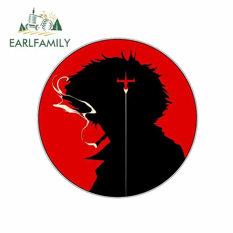 EARLFAMILY 13cm x 12.9cm for Cowboy Bebop Spike Circle Logo Funny Car Stickers Vinyl Graphics JDM RV VAN Fine Decal Accessories
EARLFAMILY 13cm x 12.9cm for Cowboy Bebop Spike Circle Logo Funny Car Stickers Vinyl Graphics JDM RV VAN Fine Decal Accessories