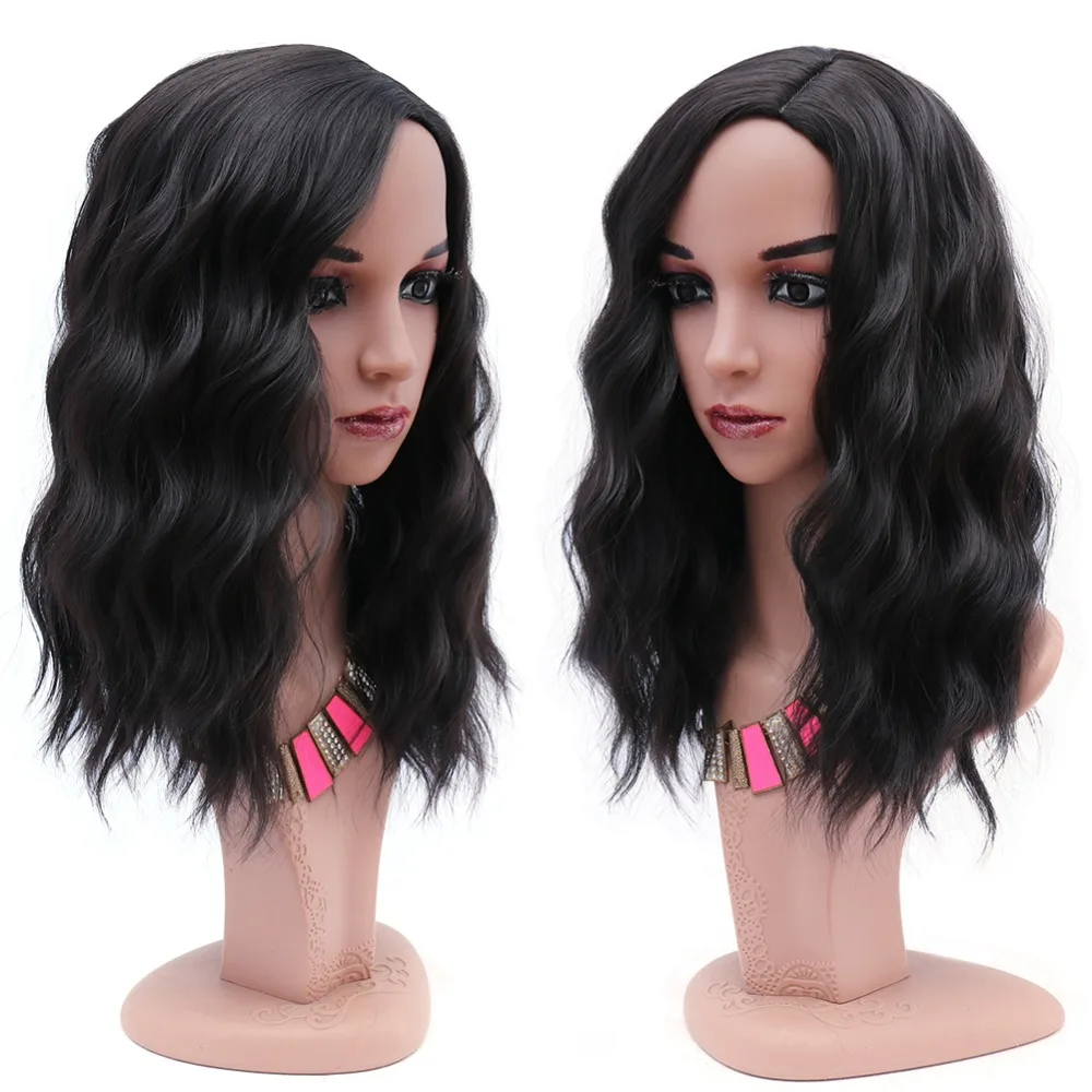 black wig