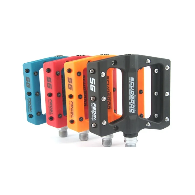 MTB Bike Bicycle Pedals Nylon Fiber Flat Pedal Ultralight Alloy Bearings Du System Anti-slip Road Bike Cycling Flat Pedals
MTB Bike Bicycle Pedals Nylon Fiber Flat Pedal Ultralight Alloy Bearings Du System Anti-slip Road Bike Cycling Flat Pedals