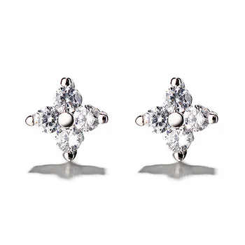 925 Sterling Silver Crystal Earrings Stud Earring for Women Fashion Jewelry Oorbellen Brincos Pendientes eh1300 
925 Sterling Silver Crystal Earrings Stud Earring for Women Fashion Jewelry Oorbellen Brincos Pendientes eh1300