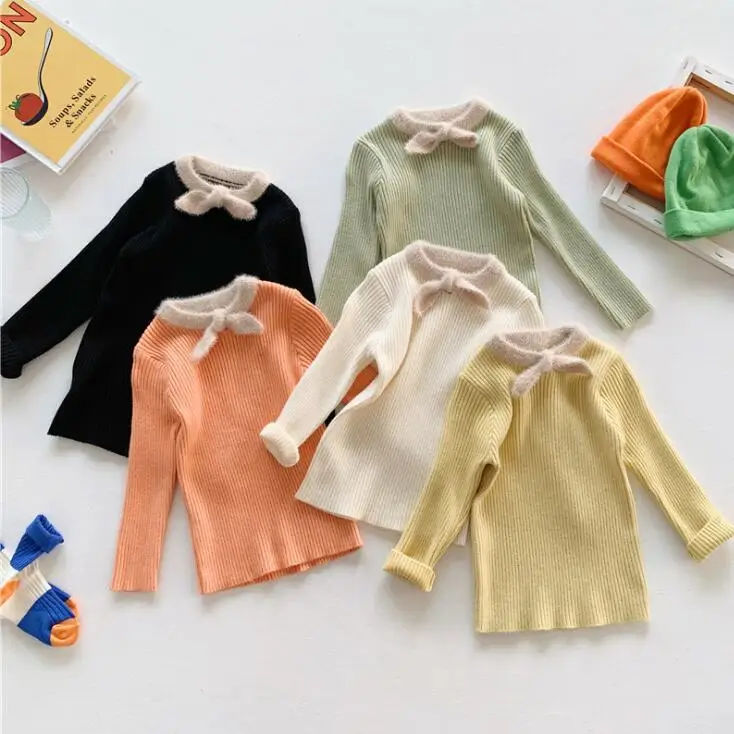 2019 New Arrival Girls Bow Knitted Sweaters Autumn Spring Full Sleeve Fashion Girls Sweater 2-7 Years PZ621
2019 New Arrival Girls Bow Knitted Sweaters Autumn Spring Full Sleeve Fashion Girls Sweater 2-7 Years PZ621
