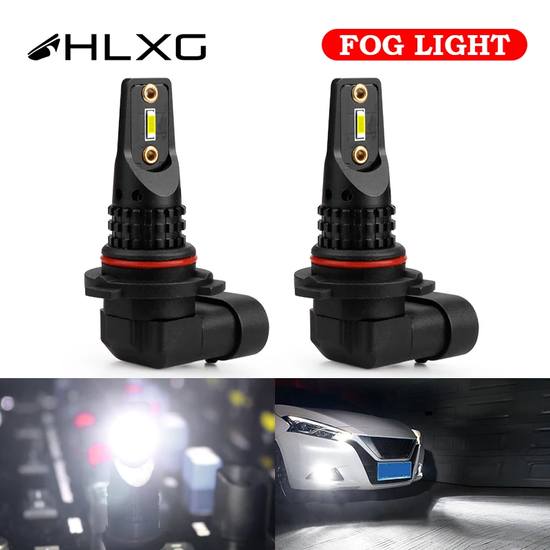Hlxg 1860 чипов h8 Автомобильный светодиодный противотуманный светильник белая