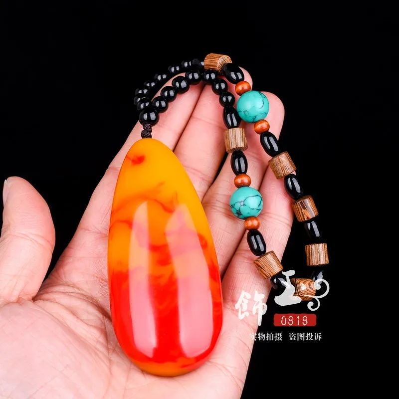 Hetian jade handle pendant, suede seed material, raw stone handle, Golden Jade Pendant
Hetian jade handle pendant, suede seed material, raw stone handle, Golden Jade Pendant