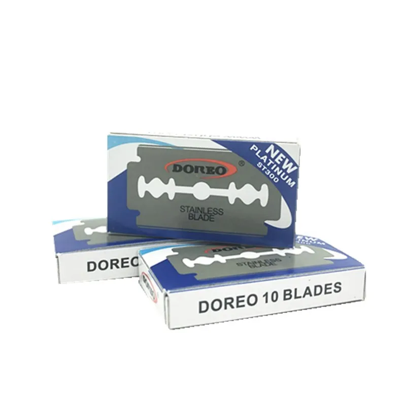 DOREO 1000pcs Men Shaving Razor Blade Stainless Steel Platinum Extra Double Edge Razor Blade Private Care Safety Shaver
DOREO 1000pcs Men Shaving Razor Blade Stainless Steel Platinum Extra Double Edge Razor Blade Private Care Safety Shaver