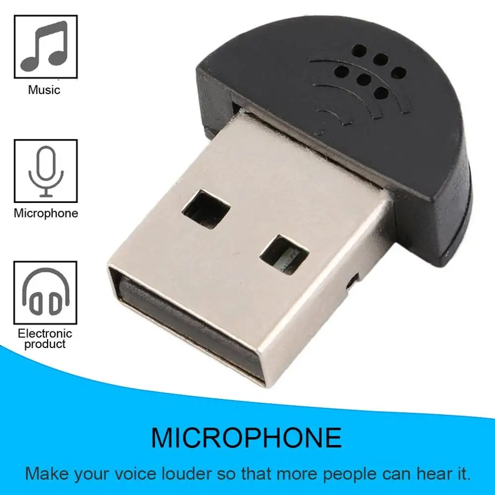 Super Mini USB 2.0 Microphone Portable Studio Speech MIC Audio Adapter Driver Free for Laptop/Notebook/PC/MSN/Skype
Super Mini USB 2.0 Microphone Portable Studio Speech MIC Audio Adapter Driver Free for Laptop/Notebook/PC/MSN/Skype