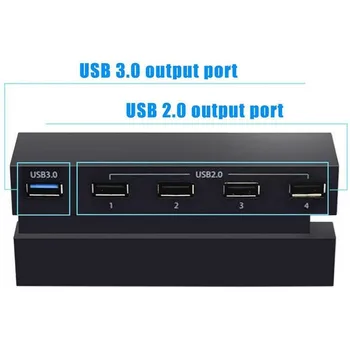 5 Port HUB For PS4, USB 3.0 High Speed Charger Controller Splitter Expansion For Playstation 4 PS4 Console
5 Port HUB For PS4, USB 3.0 High Speed Charger Controller Splitter Expansion For Playstation 4 PS4 Console