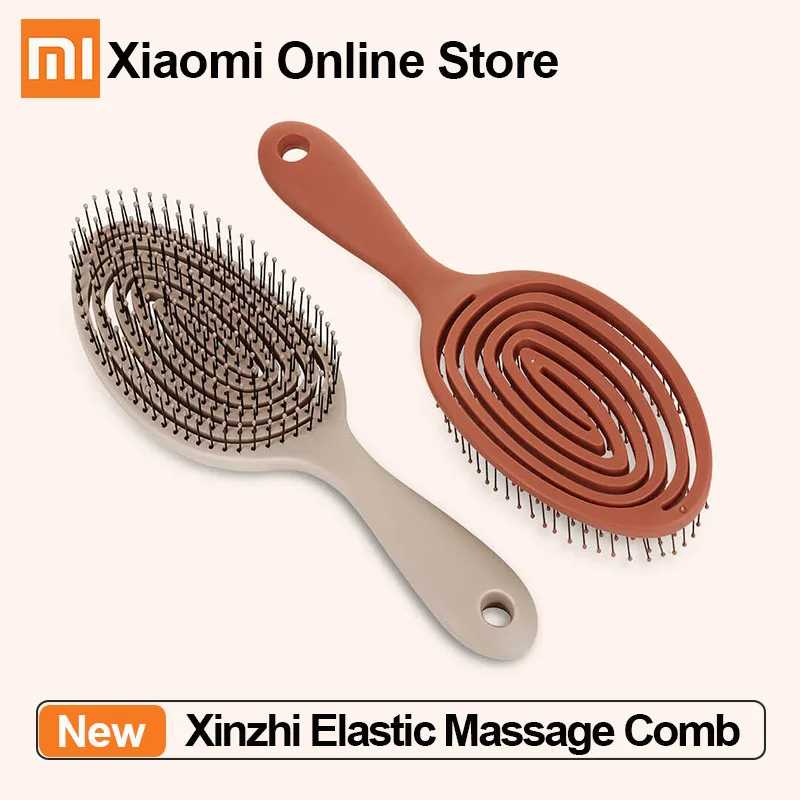 Xiaomi Youpin Xinzhi Relaxing Elastic Massage Comb Portable Hair Brush Massage Brush Anti-static Magic Brushes Head Combs Unisex
Xiaomi Youpin Xinzhi Relaxing Elastic Massage Comb Portable Hair Brush Massage Brush Anti-static Magic Brushes Head Combs Unisex