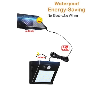 1/4pcs 30 LED Solar Light Wall Lamp PIR Motion Sensor Waterproof IP65 Outdoor Garden Security Lights Luz Solar Led Para Exterior 
1/4pcs 30 LED Solar Light Wall Lamp PIR Motion Sensor Waterproof IP65 Outdoor Garden Security Lights Luz Solar Led Para Exterior