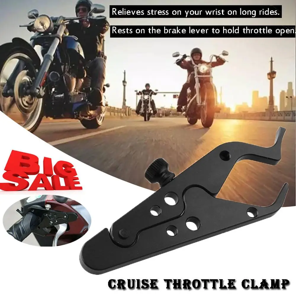 Universal Motorcycle Cruise Control Throttle Lock Assist with Silicone Ring Lock motorcycle Control Speed accessories #726
Universal Motorcycle Cruise Control Throttle Lock Assist with Silicone Ring Lock motorcycle Control Speed accessories #726
