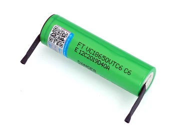 2020 VTC6 3.7V 3000 mAh 18650 Li-ion Rechargeable Battery 20A Discharge VC18650VTC6 batteries + DIY Nickel Sheets
2020 VTC6 3.7V 3000 mAh 18650 Li-ion Rechargeable Battery 20A Discharge VC18650VTC6 batteries + DIY Nickel Sheets
