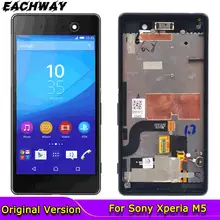 Écran tactile LCD pour Sony Xperia M5, 5.0 pouces, E5603, E5606, E5653=