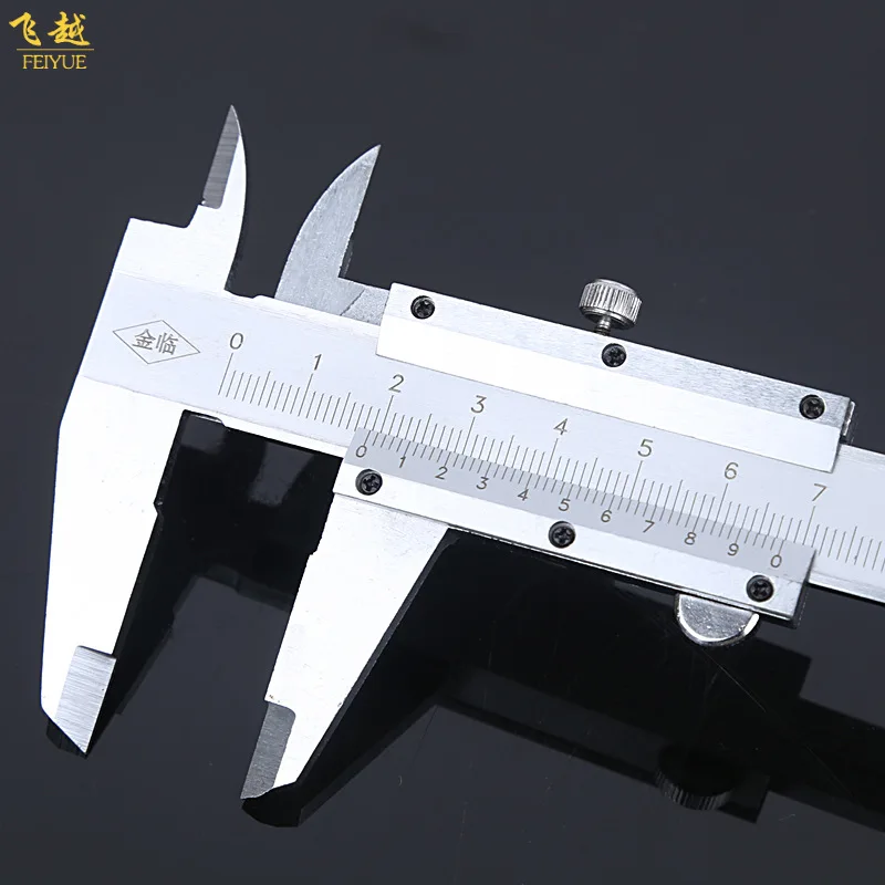 Manufacturers Direct Selling Vernier Caliper High Carbon Steel Accurate Measurement Crafts Teaching Four-Purpose Metal Measuring
Manufacturers Direct Selling Vernier Caliper High Carbon Steel Accurate Measurement Crafts Teaching Four-Purpose Metal Measuring