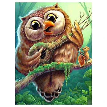 5D DIY Diamond Painting Full Square/Round "Cute owl"Diamond Embroidery Rhinestones Pictures Diamond Mosaic Home Decor
5D DIY Diamond Painting Full Square/Round "Cute owl"Diamond Embroidery Rhinestones Pictures Diamond Mosaic Home Decor