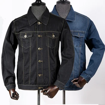 Denim Jacket Men Coat 2019 Spring Autumn New Korean Men's Jeans Jackets Outerwear 100% Cotton Lapel Loose Tops
Denim Jacket Men Coat 2019 Spring Autumn New Korean Men's Jeans Jackets Outerwear 100% Cotton Lapel Loose Tops