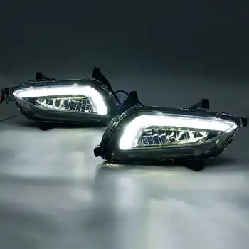 Hot For Hyundai Tucson 2015 2016 17 2018 1 Pair White Led Drl Daytime Running Lights Daylight 12V Abs Fog Lamp Cover Car Styling
Hot For Hyundai Tucson 2015 2016 17 2018 1 Pair White Led Drl Daytime Running Lights Daylight 12V Abs Fog Lamp Cover Car Styling