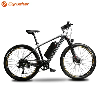 Cyrusher Super Light Electric Mountain Bike Carbon Fiber e-bike 48V500W 16ah Lithium Battery 9 Speeds Hydraulic Disc Brakes S690
Cyrusher Super Light Electric Mountain Bike Carbon Fiber e-bike 48V500W 16ah Lithium Battery 9 Speeds Hydraulic Disc Brakes S690