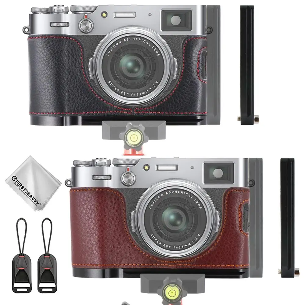 Защитный чехол из натуральной кожи для камеры + быстроразъемный l-образный кронштейн для Fujifilm X100V
Защитный чехол из натуральной кожи для камеры + быстроразъемный l-образный кронштейн для Fujifilm X100V