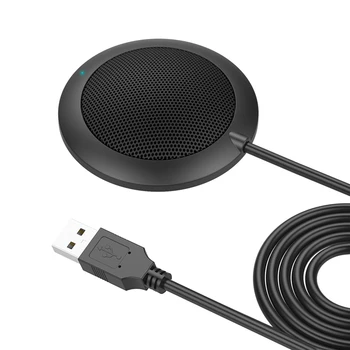 Usb Plug Computer Tabletop Omnidirectional Condenser Boundary Conference Microphone For Recording,Gaming,Skype,Voip Call
Usb Plug Computer Tabletop Omnidirectional Condenser Boundary Conference Microphone For Recording,Gaming,Skype,Voip Call