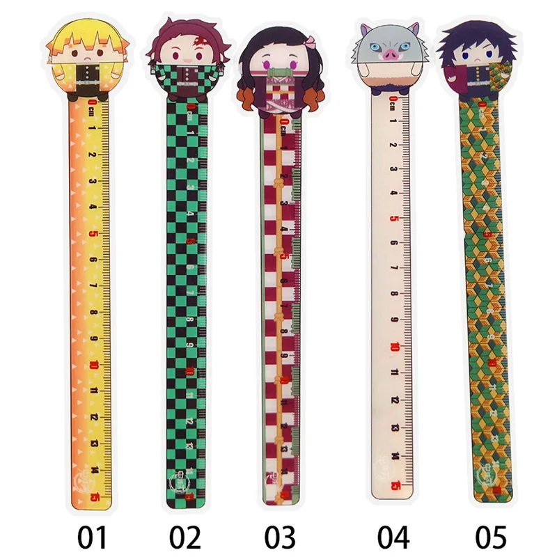 1PC Anime Demon Slayer Cosplay Ruler Measuring Scale Students Cartoon Measure Ruler Gift Stationery For Student
1PC Anime Demon Slayer Cosplay Ruler Measuring Scale Students Cartoon Measure Ruler Gift Stationery For Student
