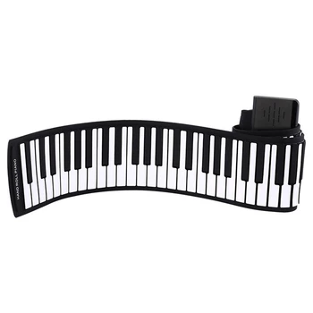 Portable 88 Keys Electronic Roll Up Piano Flexible Silicone Hand Roll Keyboards,Us Plug
Portable 88 Keys Electronic Roll Up Piano Flexible Silicone Hand Roll Keyboards,Us Plug