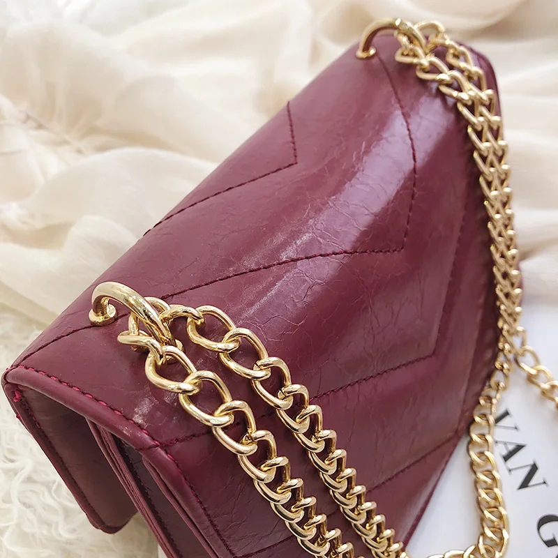 2019 New Style Soft Surface Stereo Square Sling Bag Triangular Chain Shoulder WOMEN'S Bag
2019 New Style Soft Surface Stereo Square Sling Bag Triangular Chain Shoulder WOMEN'S Bag