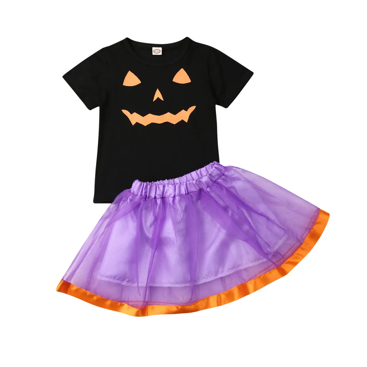 1-5Years Toddler Kid Baby Girl Halloween Clothing Set Pumpkin Short Sleeve T shirts Purple Tulle Tutu Skirts Kid Girls Costume
1-5Years Toddler Kid Baby Girl Halloween Clothing Set Pumpkin Short Sleeve T shirts Purple Tulle Tutu Skirts Kid Girls Costume