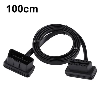 1 pc Car Auto 16 Pin Male to Female OBD2 Black ABS Extension Cable Diagnostic Adapter 100cm/60cm/ 30cm Length
1 pc Car Auto 16 Pin Male to Female OBD2 Black ABS Extension Cable Diagnostic Adapter 100cm/60cm/ 30cm Length