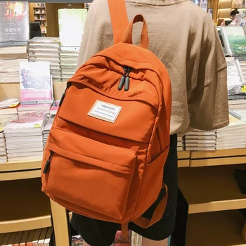 Nylon Backpack Multi-pocket Women School Backpack Pure Color Women Backpack School Bag For Teenage Girls Mochila Mujer Female
Nylon Backpack Multi-pocket Women School Backpack Pure Color Women Backpack School Bag For Teenage Girls Mochila Mujer Female