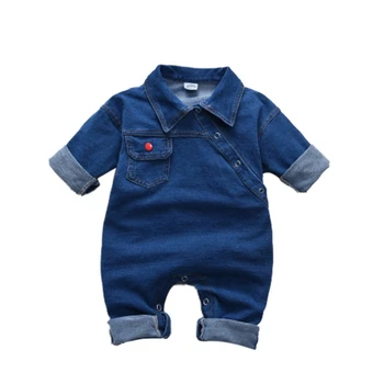 2020 Spring Toddler Baby Girl Boys Denim Romper Long Sleeve Romper Jumpsuit Outfits Clothes 0-18M 
2020 Spring Toddler Baby Girl Boys Denim Romper Long Sleeve Romper Jumpsuit Outfits Clothes 0-18M