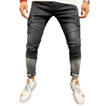 2019 New Men's Autumn Winter Slim Casual Running Jeans Black Hole Boys Cowboy Mens Sports Fitness Pants
2019 New Men's Autumn Winter Slim Casual Running Jeans Black Hole Boys Cowboy Mens Sports Fitness Pants