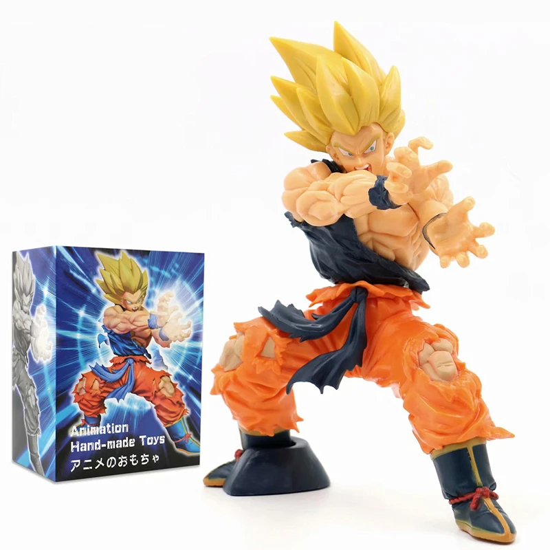 Anime Dragon Ball Figurine Goku Figure Super Saiyan Model Toy Son Goku Action Figures PVC Collection Decoration Animation Gift
Anime Dragon Ball Figurine Goku Figure Super Saiyan Model Toy Son Goku Action Figures PVC Collection Decoration Animation Gift