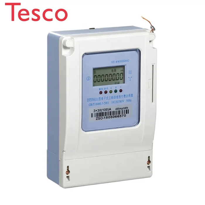 Prepaid Digital Current Voltage Power Energy Meter Three Phase Energy Meter Manufacturer
Prepaid Digital Current Voltage Power Energy Meter Three Phase Energy Meter Manufacturer