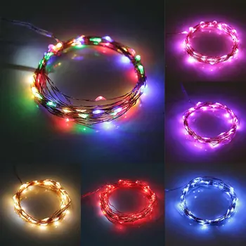 4M 40Led 7 Colors Copper Wire Fairy String Light Waterproof 3 Aa Battery Operated Xmas Wedding Party Festival Decoration
4M 40Led 7 Colors Copper Wire Fairy String Light Waterproof 3 Aa Battery Operated Xmas Wedding Party Festival Decoration