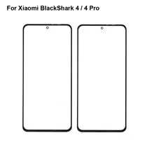 2 pièces pour Xiaomi Black shark 4 écran tactile LCD, couvercle de lentille en verre, sans câble flexible=