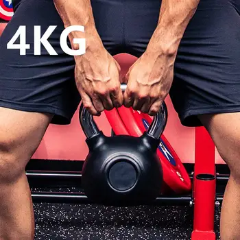 1Pc 4KG Kettle-Bell Gym Dedicated Fixed Kettlebells Men'S Fitness Training Arm Muscle Kettlebells Exercise Fitness(Black)
1Pc 4KG Kettle-Bell Gym Dedicated Fixed Kettlebells Men'S Fitness Training Arm Muscle Kettlebells Exercise Fitness(Black)