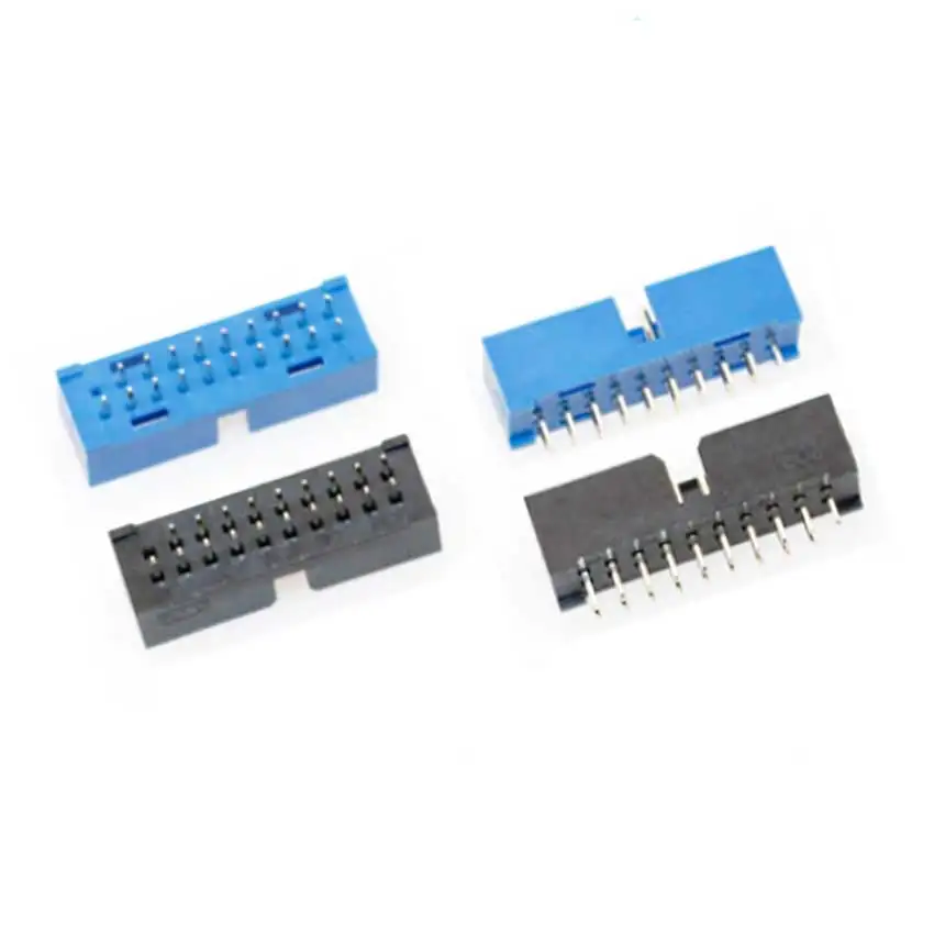 5Pcs USB 3.0 19pin USB3.0 Male Connector 180 Degree Motherboard Chassis Front Seat Expansion Connector Socket Interface
5Pcs USB 3.0 19pin USB3.0 Male Connector 180 Degree Motherboard Chassis Front Seat Expansion Connector Socket Interface