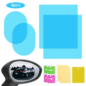 4pcs/set Clear Car Side Rearview Mirror Protective Films Window Rear View Mirror Anti Fog Rainproof Films with Scraper Auto Acce
4pcs/set Clear Car Side Rearview Mirror Protective Films Window Rear View Mirror Anti Fog Rainproof Films with Scraper Auto Acce