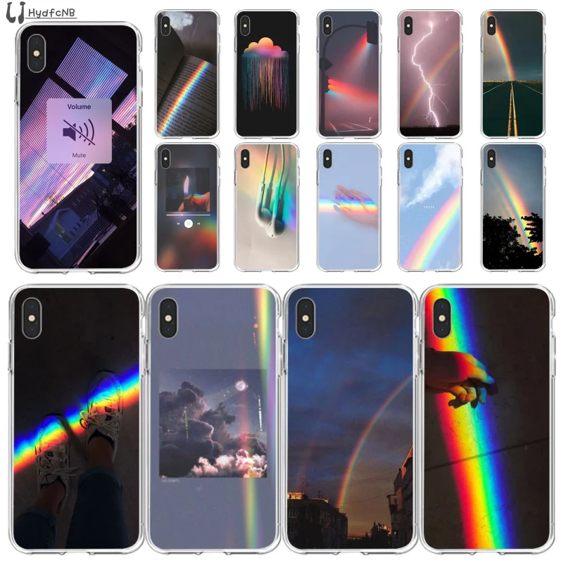 LJHYDFCNB Rainbow lightning TPU Soft Phone Case for iPhone 11 pro XS MAX 8 7 6 6S Plus X 5 5S SE XR cover
LJHYDFCNB Rainbow lightning TPU Soft Phone Case for iPhone 11 pro XS MAX 8 7 6 6S Plus X 5 5S SE XR cover