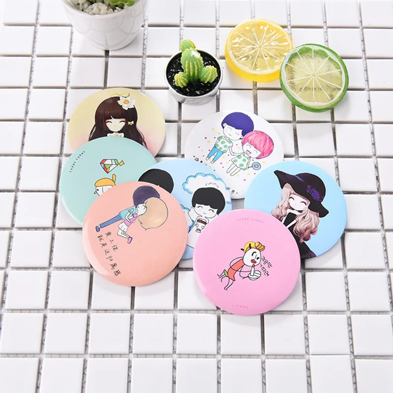 Hot Convenient Cute Cartoon Mini Portable Circular Hand Mirror Pocket Portable Make up Tool Makeup
Hot Convenient Cute Cartoon Mini Portable Circular Hand Mirror Pocket Portable Make up Tool Makeup
