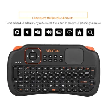 2.4GHz Mini Air Mouse Remote Control Wireless Mouse Controller Keyboard with Touchpad Mouse Remote Control for PC TV Box 
2.4GHz Mini Air Mouse Remote Control Wireless Mouse Controller Keyboard with Touchpad Mouse Remote Control for PC TV Box