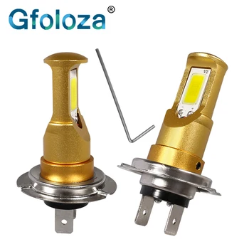 Gfoloza 2Pcs H7 LED Bulbs White Yellow Color Car Fog Lights High Power COB Driving Fog Lamp DRL 2000LM 12V-24V 6000K 3000K
Gfoloza 2Pcs H7 LED Bulbs White Yellow Color Car Fog Lights High Power COB Driving Fog Lamp DRL 2000LM 12V-24V 6000K 3000K