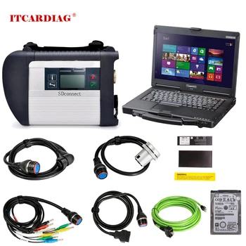 Star Diagnosis C4 Full Chip V2019.12 software HDD MB STAR C4 Diagnostic Tool WIFI Function With Laptop CF53 14 Inch LED
Star Diagnosis C4 Full Chip V2019.12 software HDD MB STAR C4 Diagnostic Tool WIFI Function With Laptop CF53 14 Inch LED