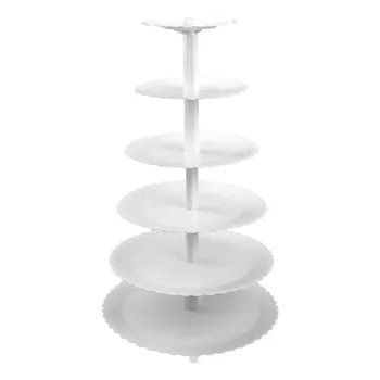 Wedding cake shelf 6 multi-layer cake rack three layers creative birthday cake display shelf plastic dessert table.
Wedding cake shelf 6 multi-layer cake rack three layers creative birthday cake display shelf plastic dessert table.