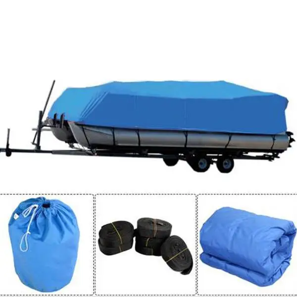 17-20ft 600D Oxford Fabric Boat Cover with Storage Bag Blue Waterproof High Quality
17-20ft 600D Oxford Fabric Boat Cover with Storage Bag Blue Waterproof High Quality