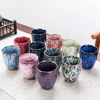JIA-GUI LUO 250ML China Tea Cup Kiln Change Ceramic tea cups travel cup Home Tea Cup Creative ceramic cup Tea set I075
JIA-GUI LUO 250ML China Tea Cup Kiln Change Ceramic tea cups travel cup Home Tea Cup Creative ceramic cup Tea set I075